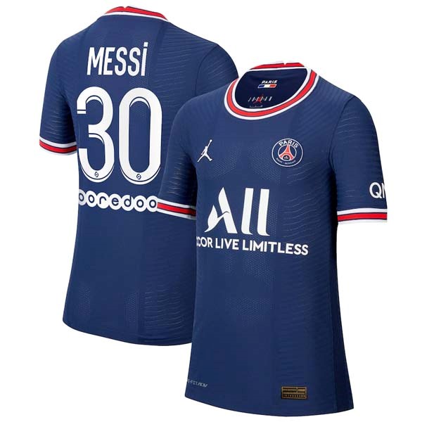 Camiseta Paris Saint Germain NO.30 Messi Primera equipo Niño 2021-22